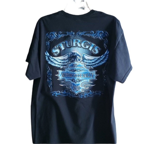 Sturgis 80th Anniversary Motorcycle Rally Tee-Shirt. - Picture 5 of 8